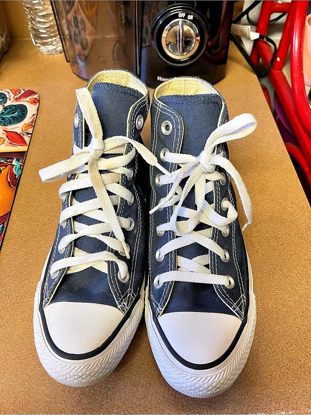 Converse Chuck Taylor All Star High Top Sneakers Blue US 4